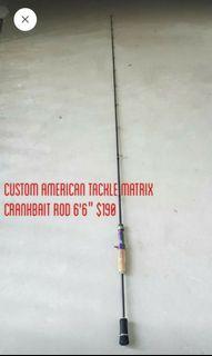 *fast deal $80* American Tackle Custom Bass Rod BC