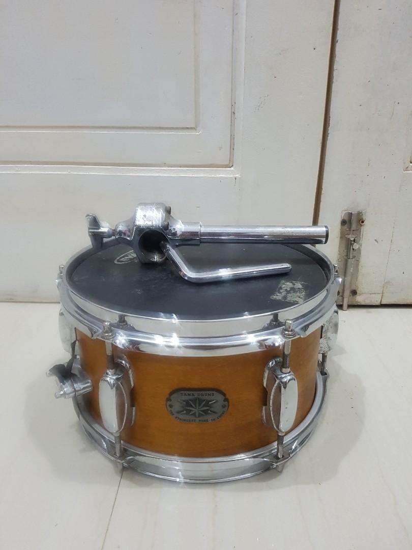 Baby snare drum 10 inch tama artwood maple, Musik & Media, Alat di