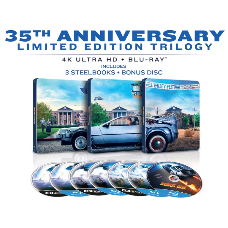 Back To The Future: The Ultimate Trilogy - Exclusive 4K Ultra HD