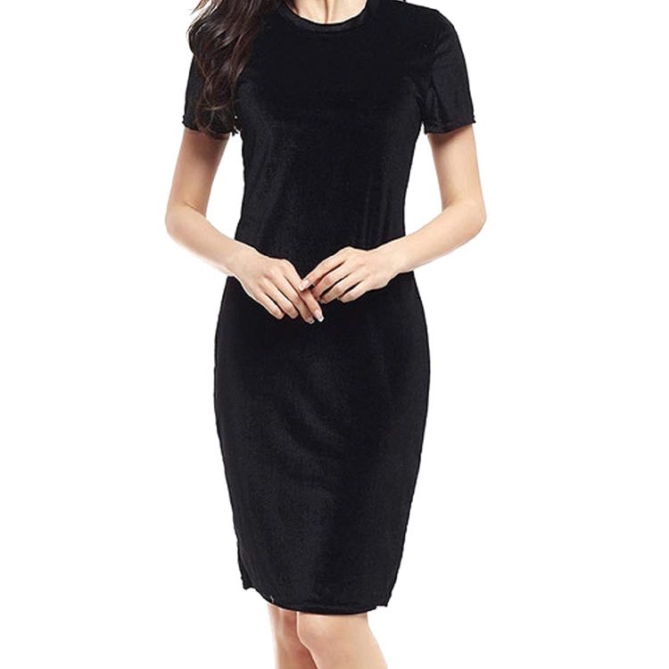 black dresses velvet