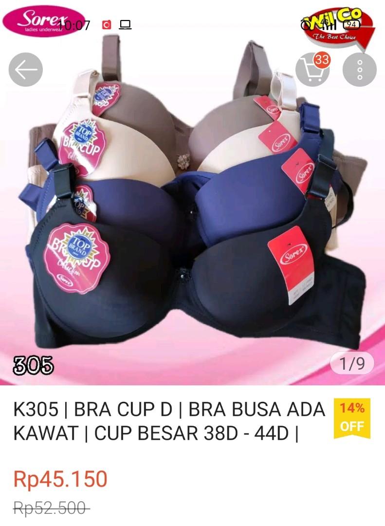 Daleman bh merk sorex, Fesyen Wanita, Pakaian Wanita, Lainnya di Carousell