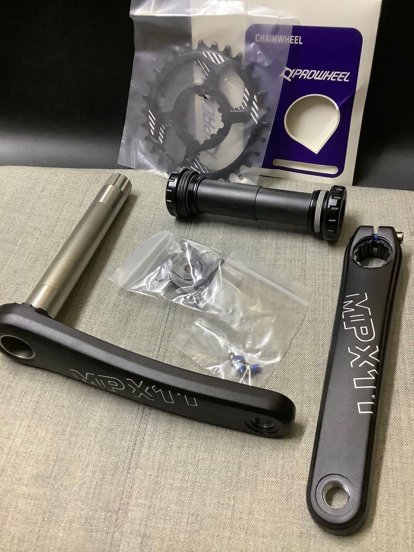 Brand New Fat Bike Cinch Hollowtech Crank set 120mm