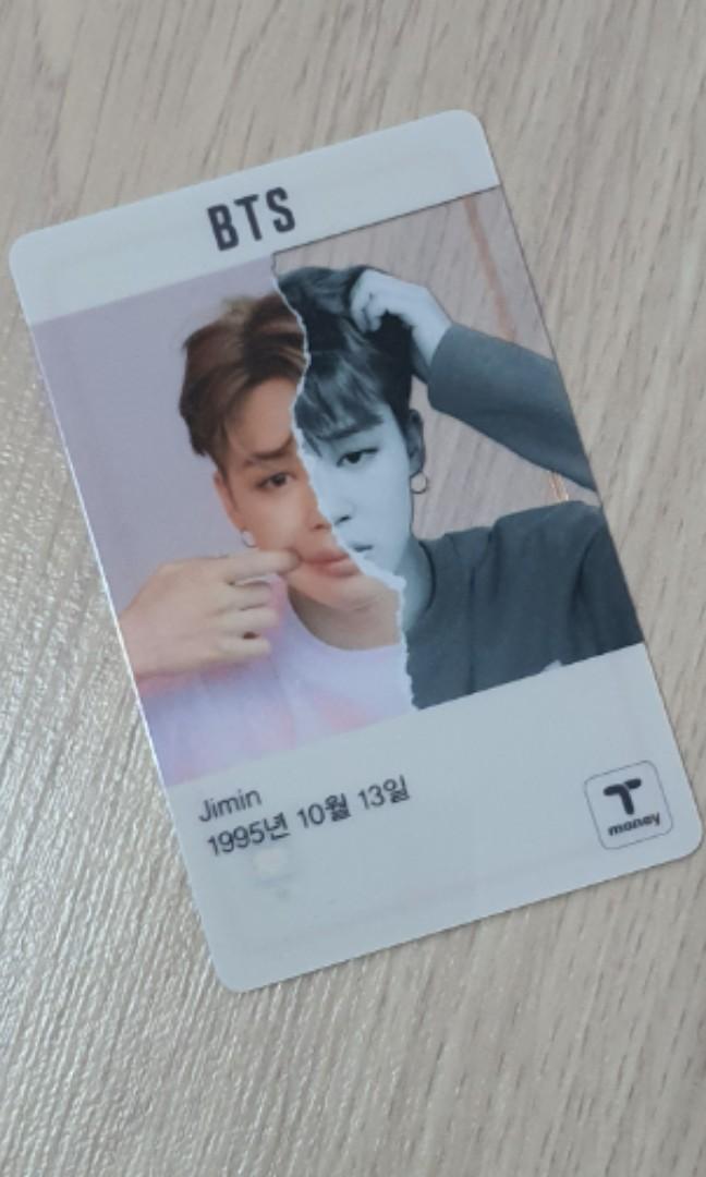 Bts Jimin Korea T Money Card Entertainment K Wave On Carousell
