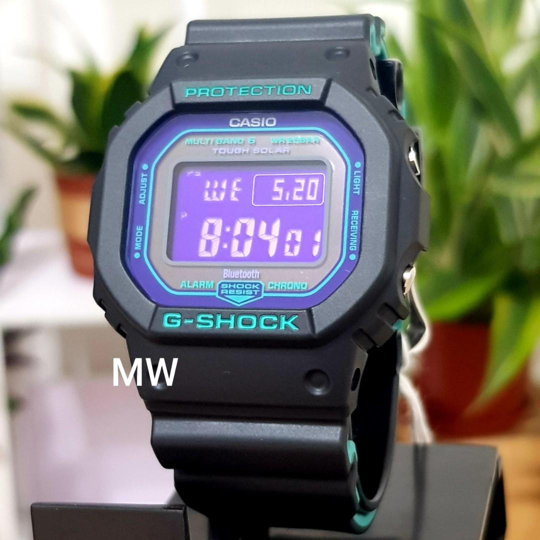 Casio G Shock Bluetooth Solar Power Digital Men S Watch Gw B5600bl Men S Fashion Watches On Carousell