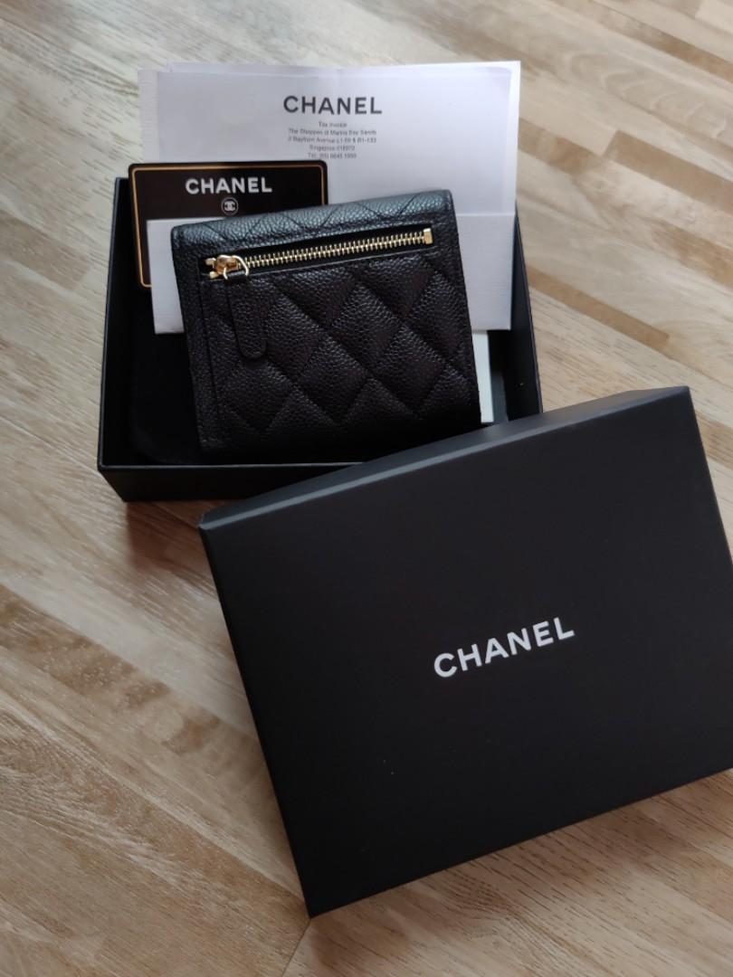 Chanel Small Flap Wallet, Luxury, Bags & Wallets on Carousell