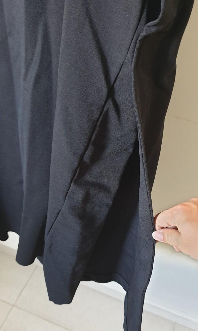 COS Black Apron Dress Sz L