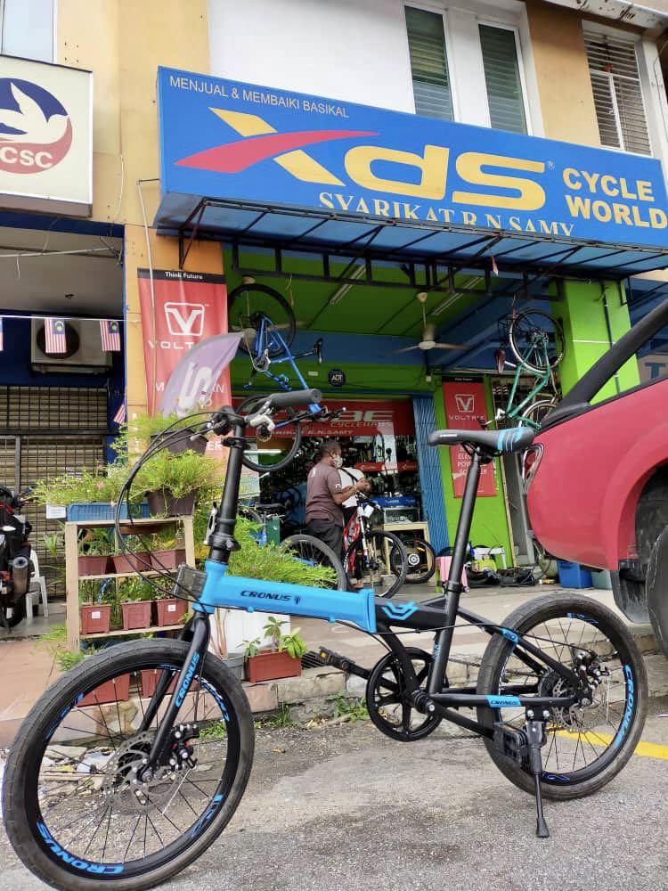 Cronus Folding 9 Speed 20 Sports Equipment Bicycles Parts