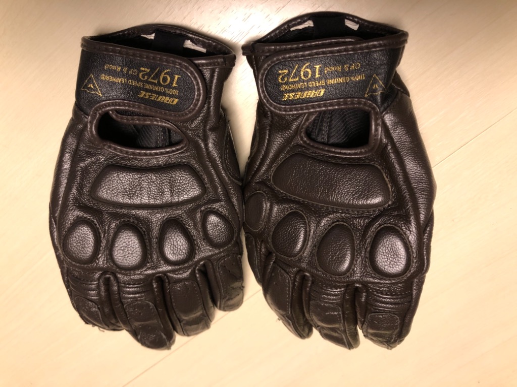 Dainese Blackjack Leather Gloves size XS Brown Motorcycles