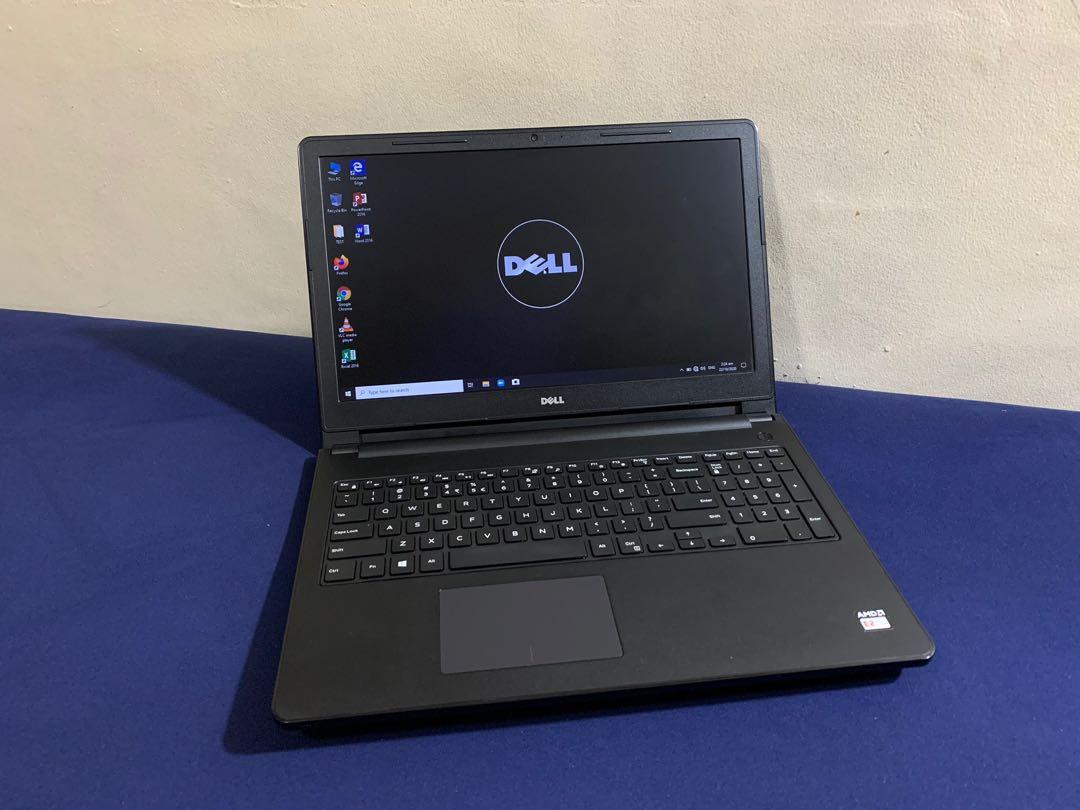 Dell 15 Inches Amd E2 7110 Core I3 5thgen Equivalent 4cpus 4gb Ram 128gb Ssd Computers Tech Laptops Notebooks On Carousell