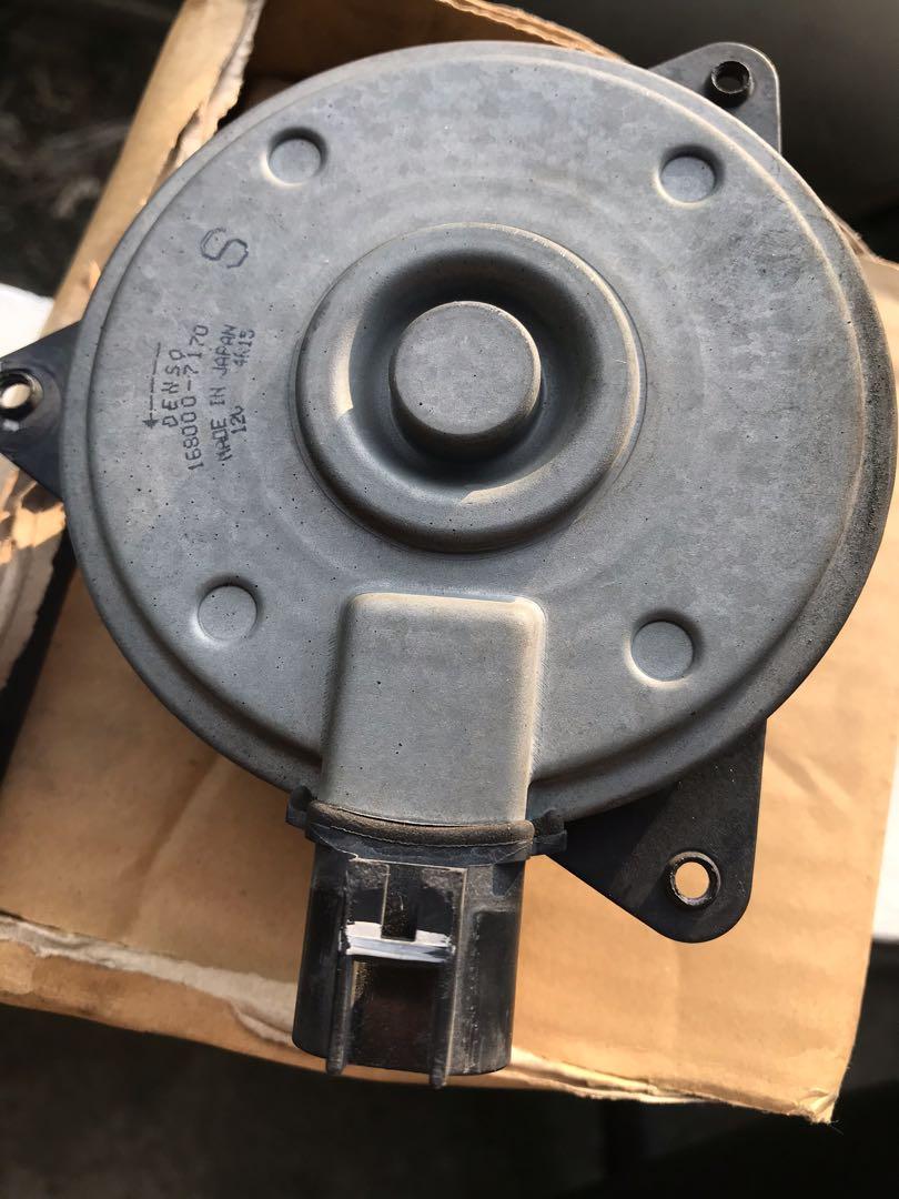 Denso Radiator Fan Motor Alza/Axia/Bezza, Auto Accessories on Carousell