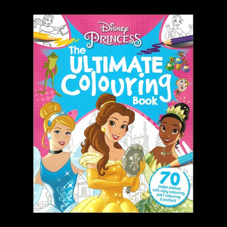 Disney Princess - The Ultimate Colouring Book | Coloring Book ...