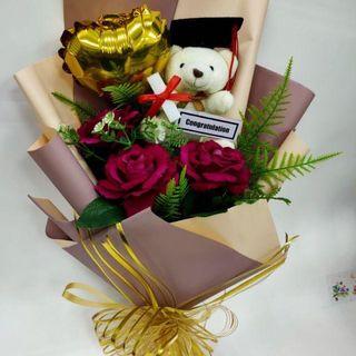 Valentine's Day Classic Aqua Balloon Chocolate Bouquet – One Image Balloon  Sdn Bhd