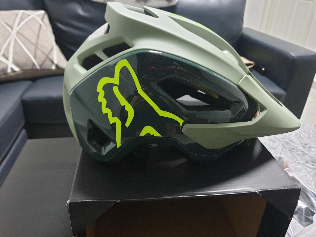 Fox speedframe helmet pine hot sale
