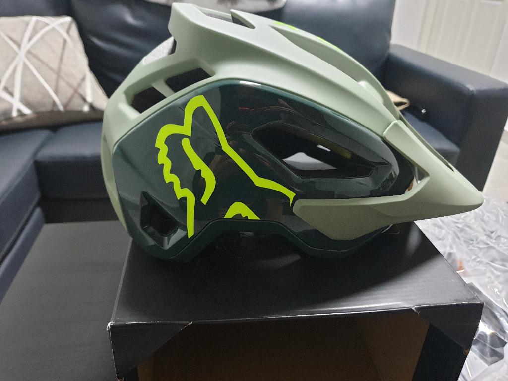 fox speedframe helmet pine