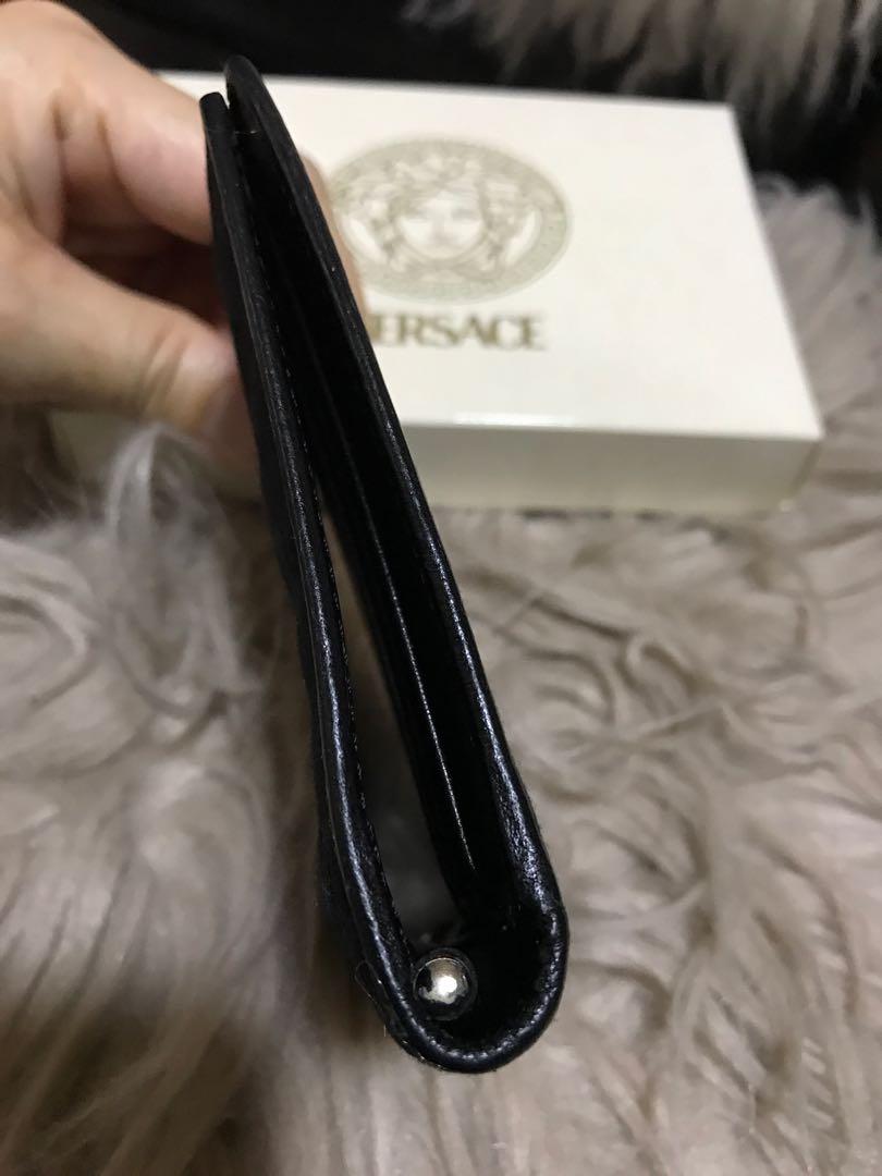 Gianni Versace wallet with money clip, Men's Fashion, Watches