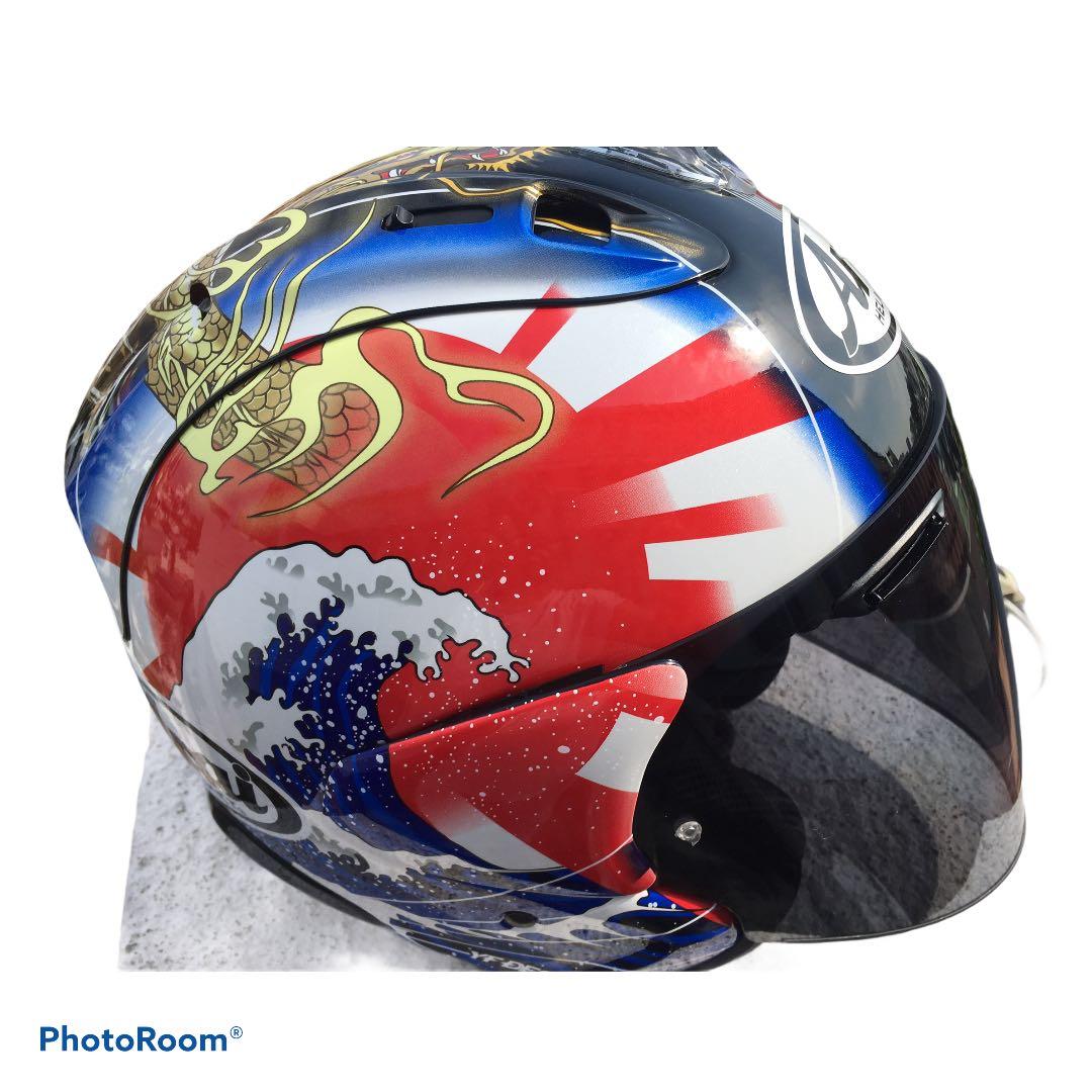 Helmet Arai VZ Ram Oriental 2, Auto Accessories on Carousell