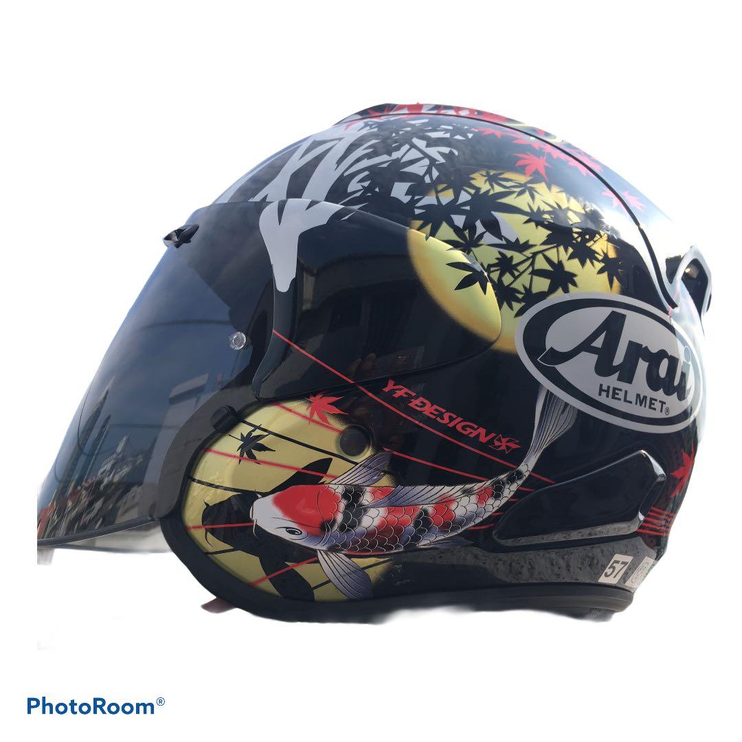 Helmet Arai VZ Ram Oriental 2, Auto Accessories on Carousell