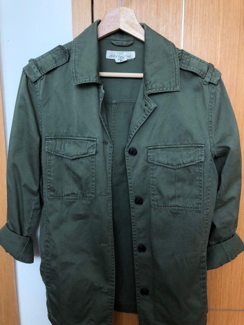 h&m military jacket