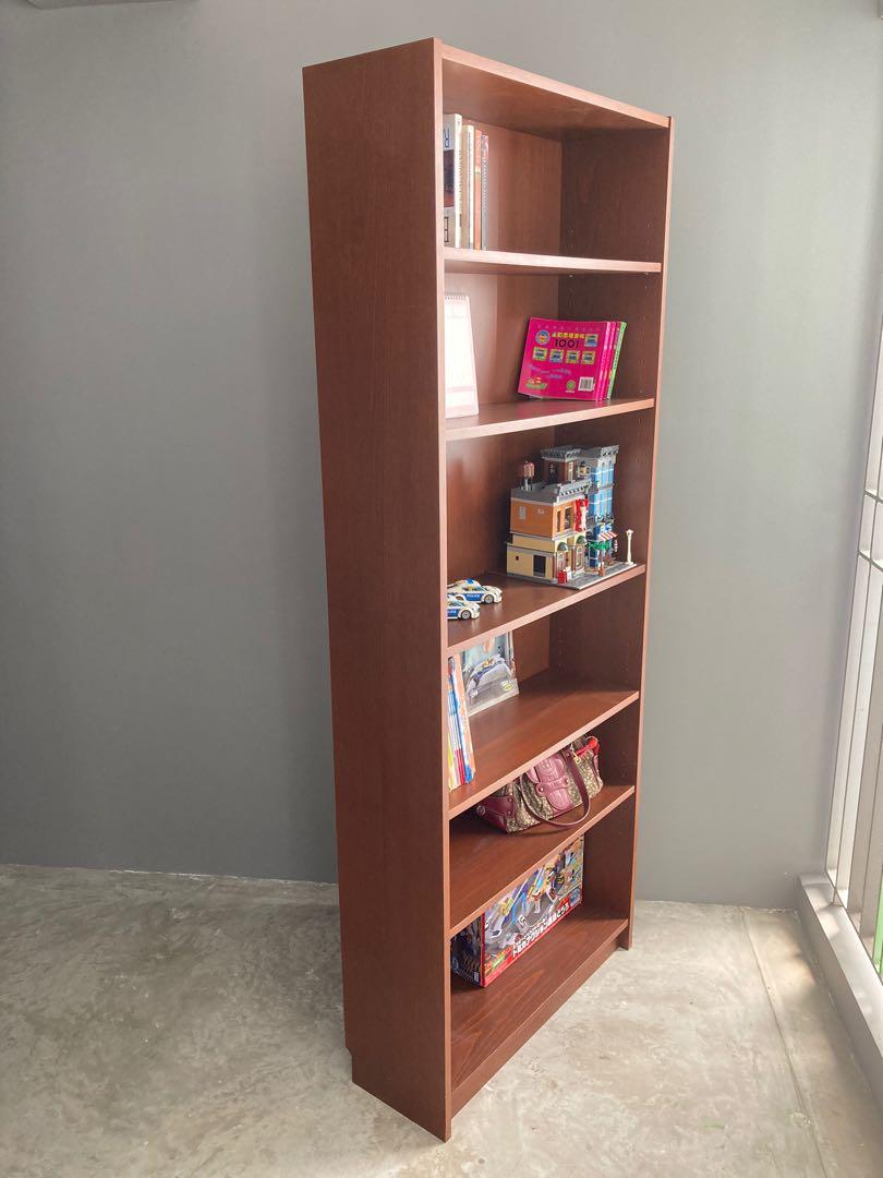Ikea billy bookcase store cherry