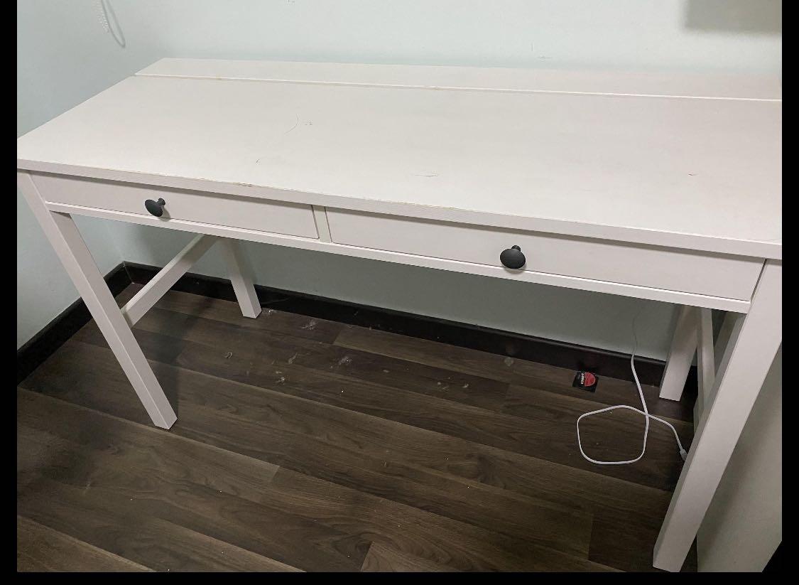 Ikea Hemnes desk with two drawers