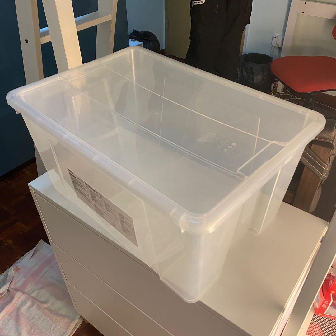 IKEA Samla storage bin, Furniture & Home Living, Home Improvement