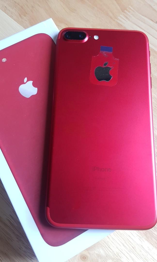 iphone 7plus 128gb red limited edition