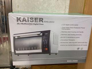 全新 烤箱 1000含運/ KAISER 威寶28公升全功能電子烤箱 KHG-28AQ