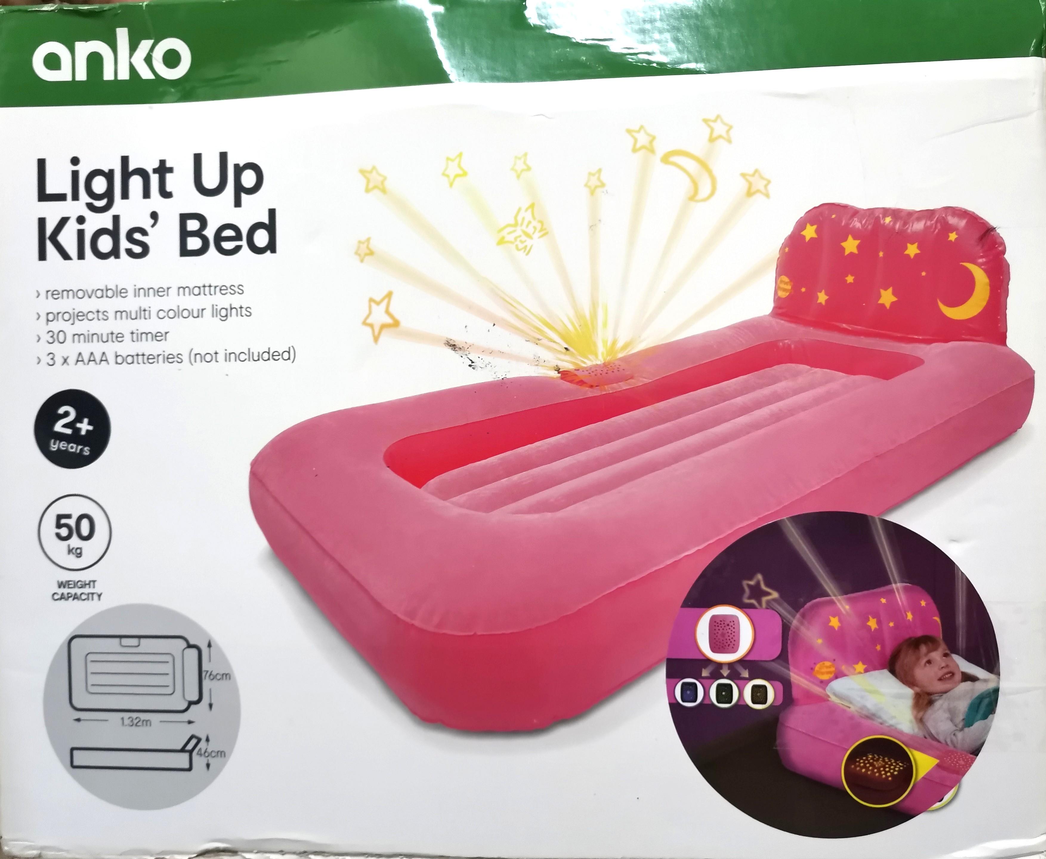 Light up sales kids bed