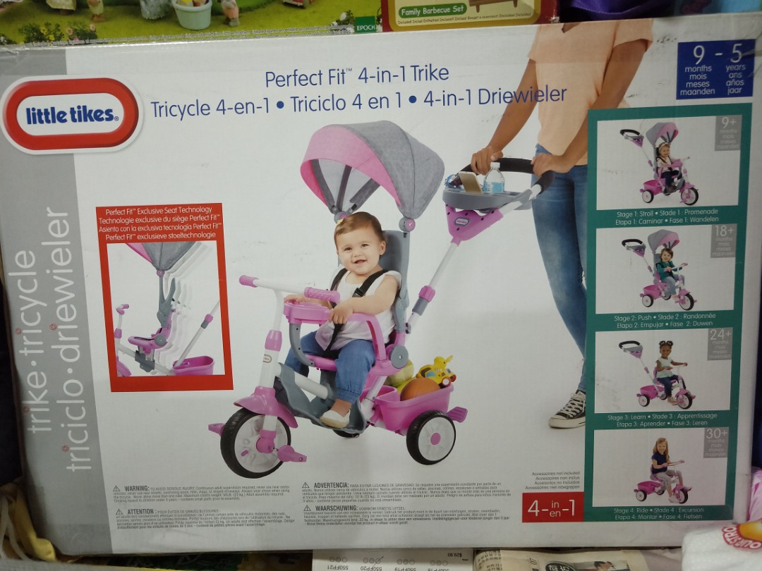 Little Tikes Tricycle 4in1, Babies & Kids, Infant Playtime on Carousell