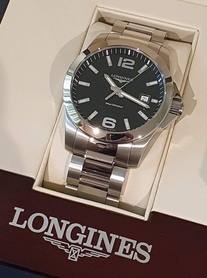Longines Conquest Quartz Watch, Men's Fashion, Watches \u0026 Accessories,  Watches on Carousell