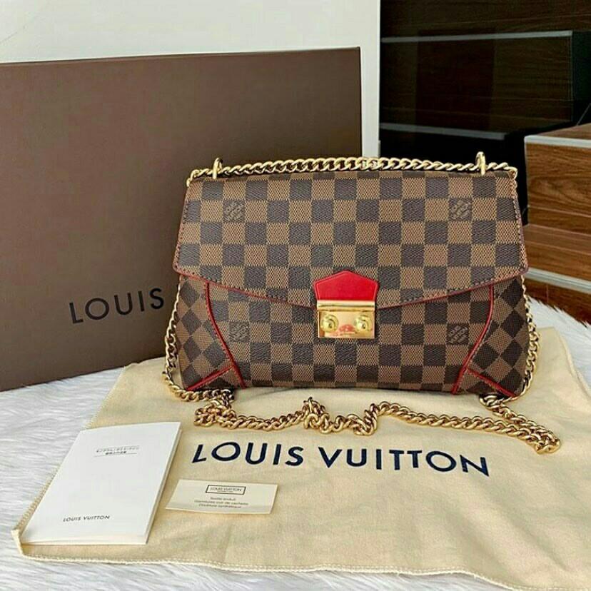 Louis Vuitton Caissa Clutch Damier - ShopStyle