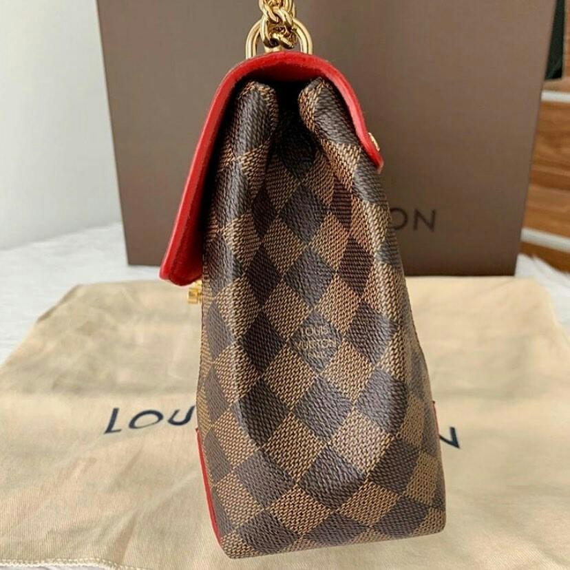 Louis Vuitton Damier Caissa Clutch, Luxury, Bags & Wallets on Carousell
