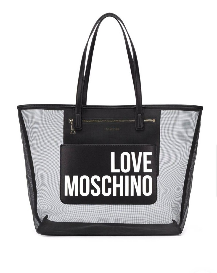Love Moschino Logo Clear Tote Bag 半透 