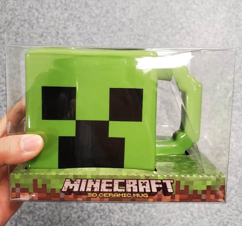 Minecraft 3d Ceramic Mug 3d陶瓷杯 廚房用具 Carousell