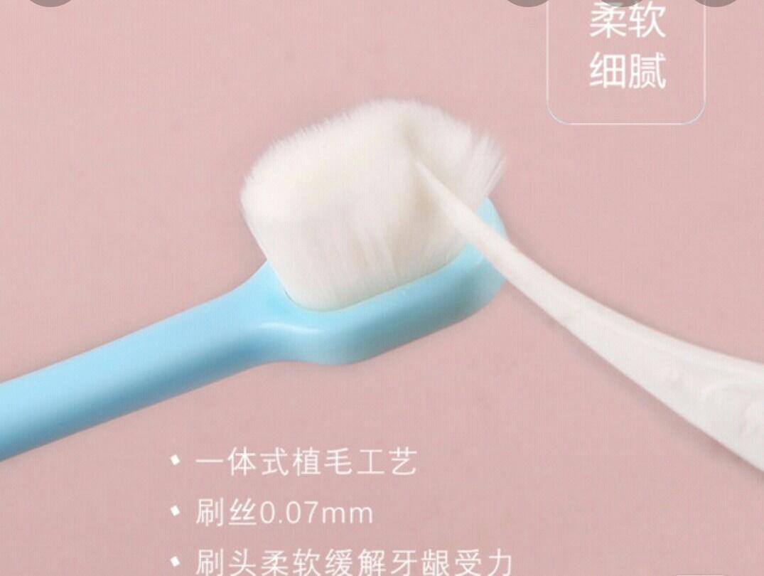 mini soft cotton toothbrush