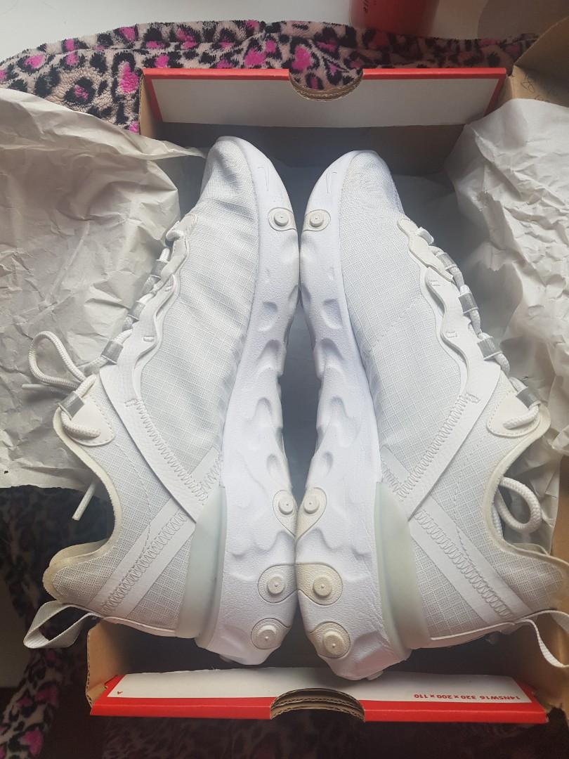 React element clearance 55 triple white