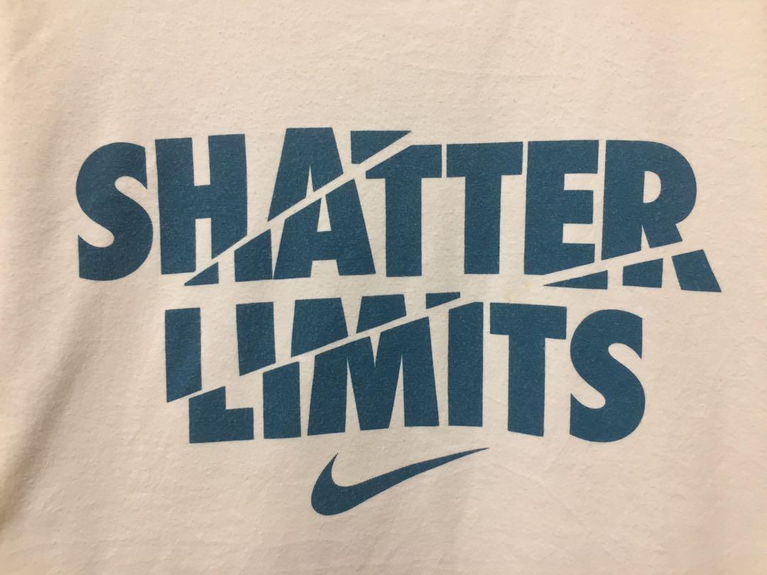 Nike shatter 2025 limits t shirt