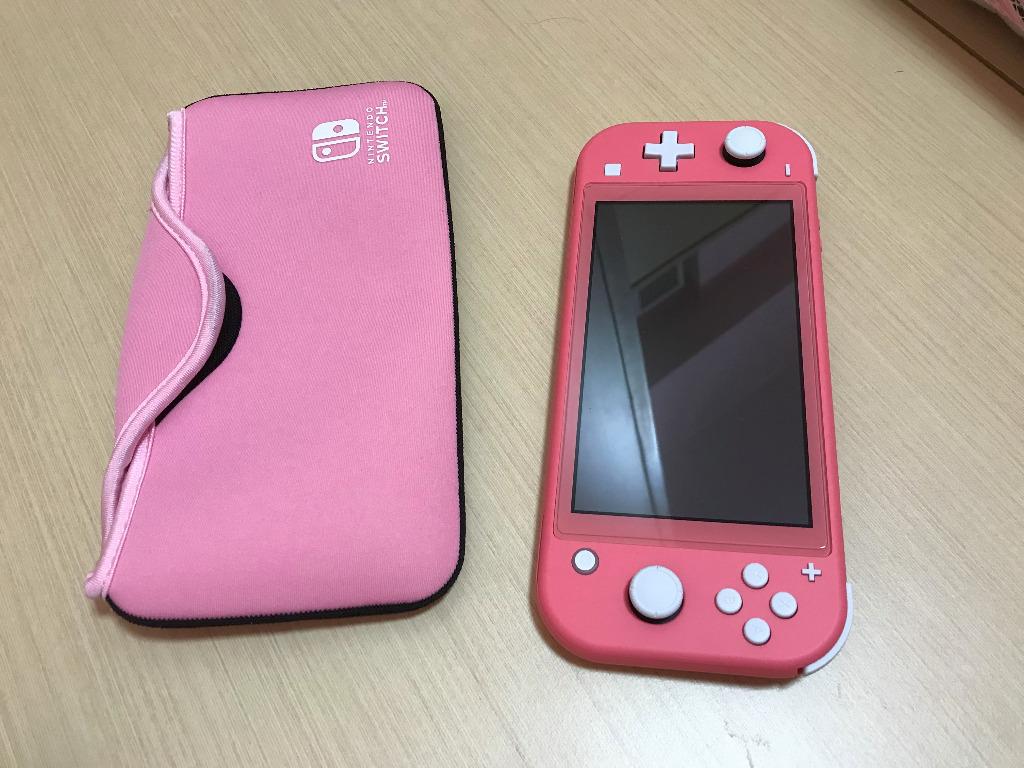 Nintendo Switch Lite 珊瑚色 電子遊戲 電子遊戲機 Nintendo 任天堂 Carousell