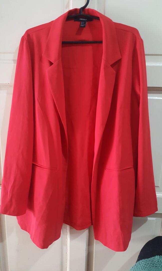 Red jacket forever 21 online