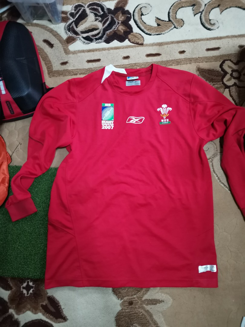 Reebok Welsh Rugby Jersey 2007 Sports Athletic Sports Clothing On Carousell