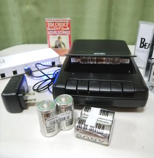 COBY Cvr-22 Portable Cassette Recorder