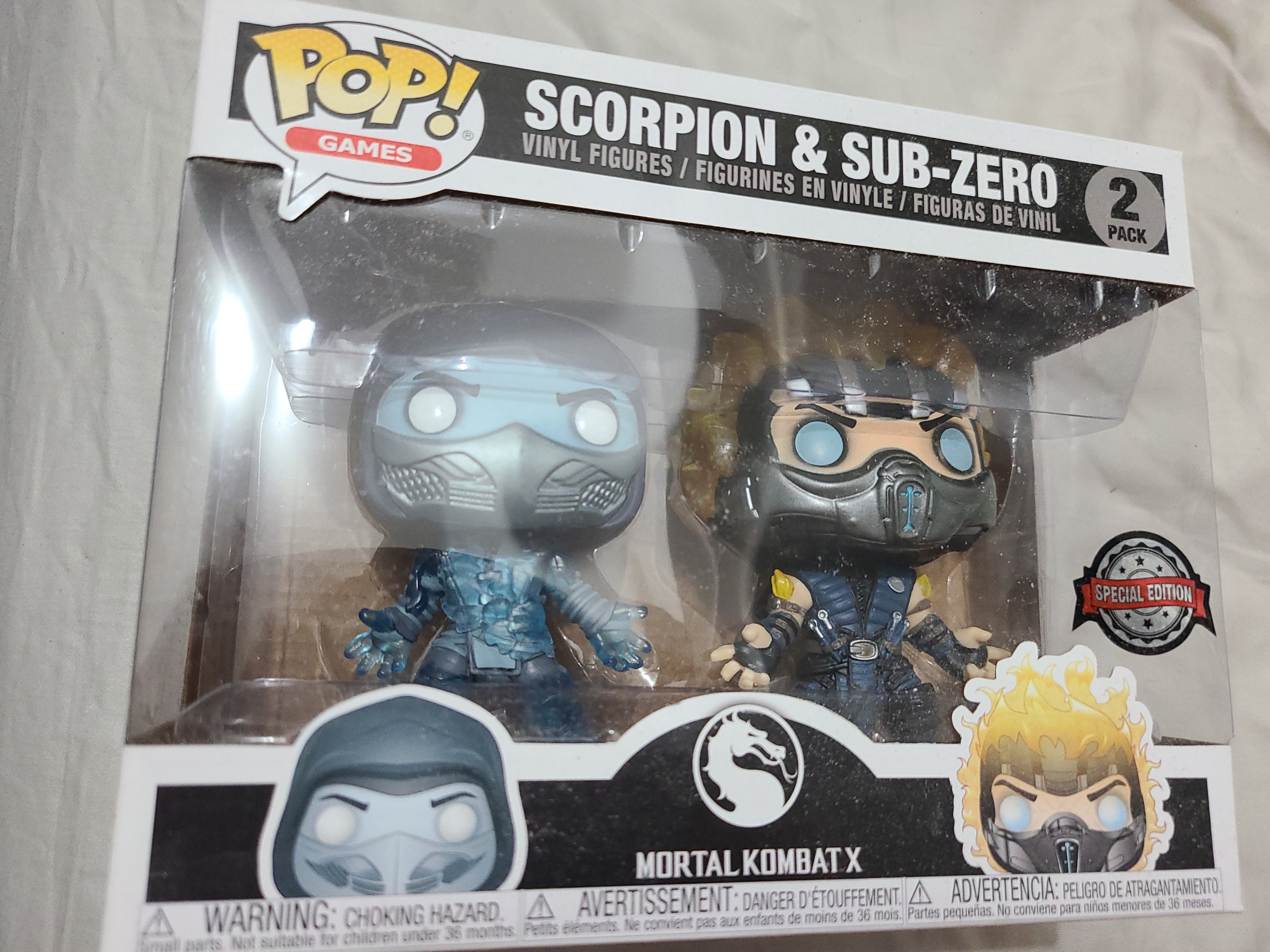 funko pop scorpion and sub zero