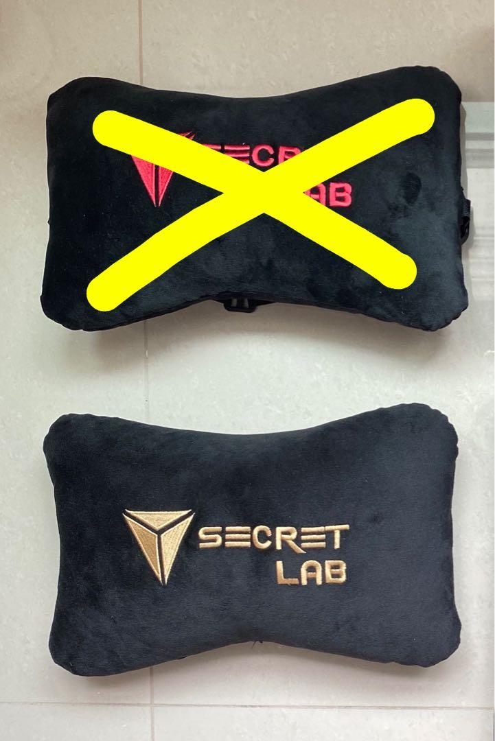 Secretlab Velour Head Pillow Furniture Home Living Furniture