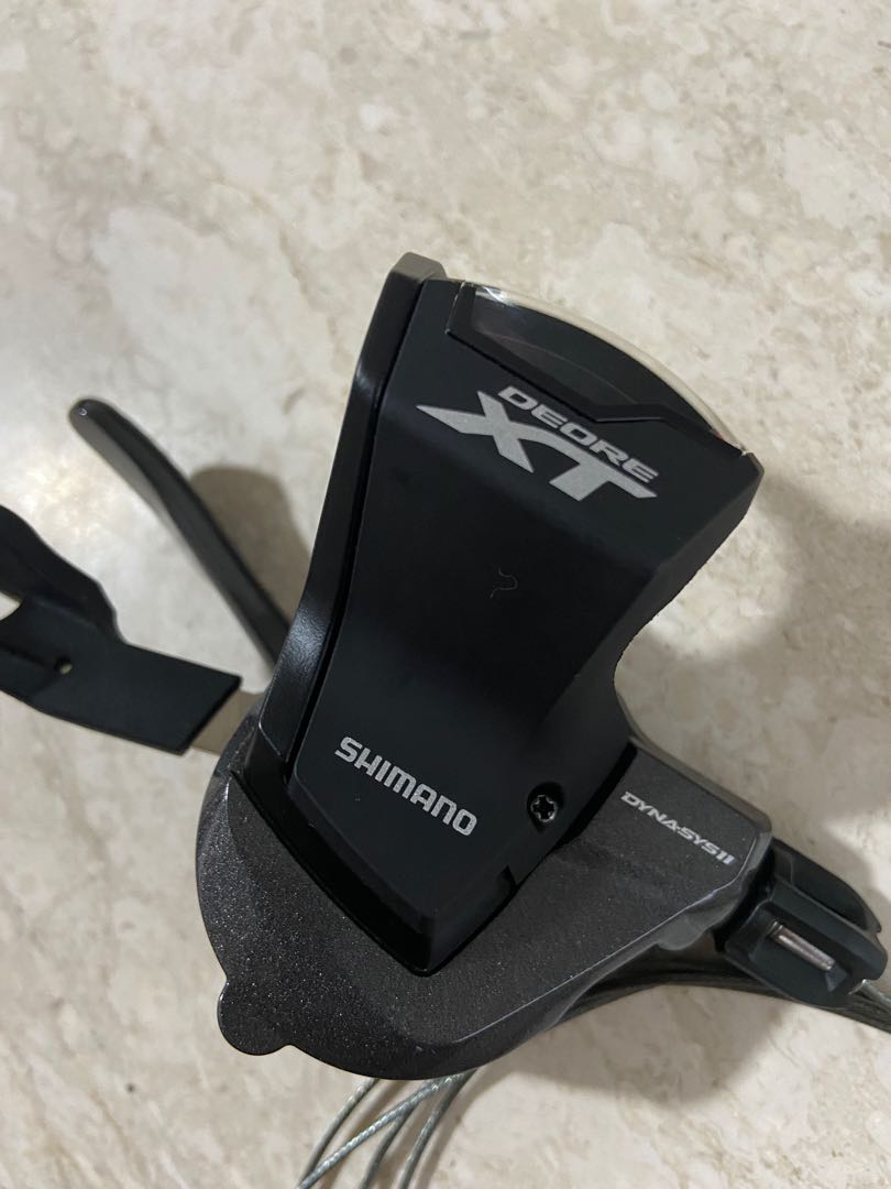 Shimano XT 11speed shifter (SLM8000) bar mounted (with clamp), Sports