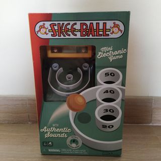 mini electronic skee ball