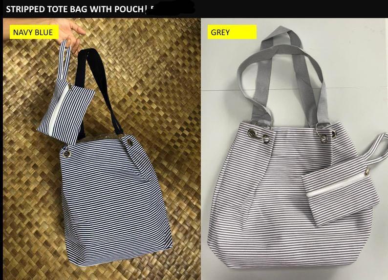 Tote bag with wristlet clearance