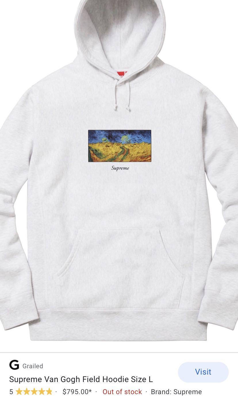 Supreme Field Hoodie Men s Fashion Tops Sets Hoodies on Carousell