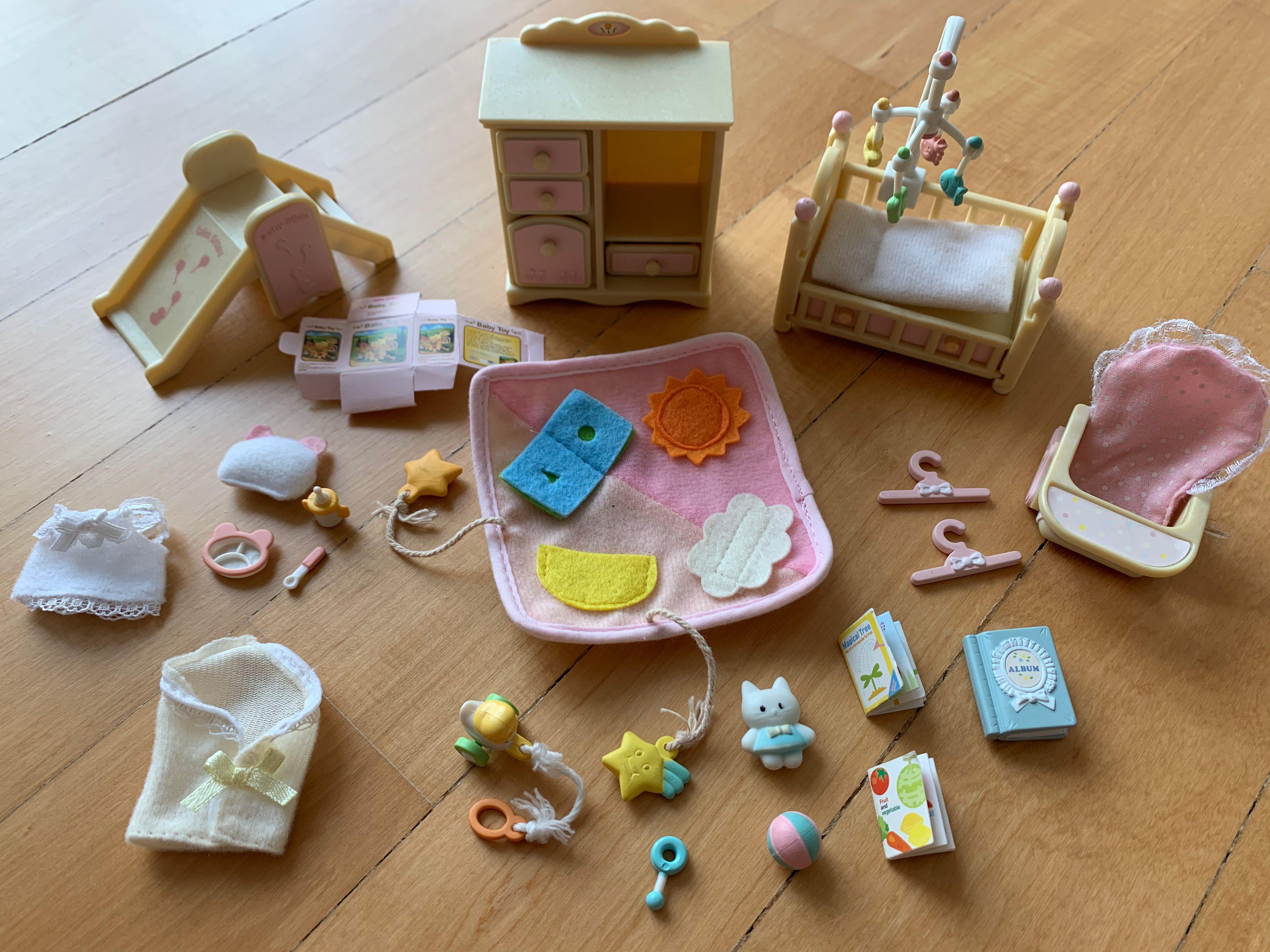 Calico critters deluxe baby's nursery set cheap