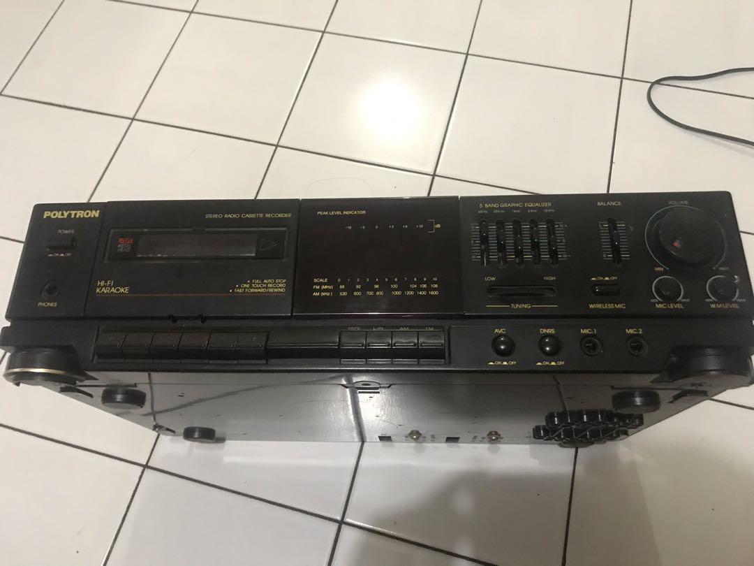 Tape Deck Polytron, Elektronik, Audio di Carousell