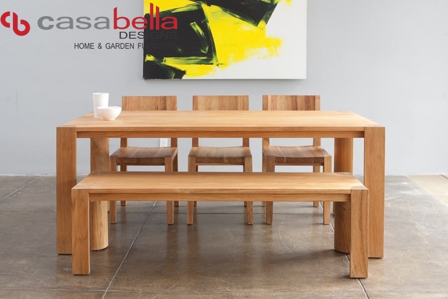 Teak Dining Table Set | Teak Dining Set | Teak Wood Dining, Furniture ...